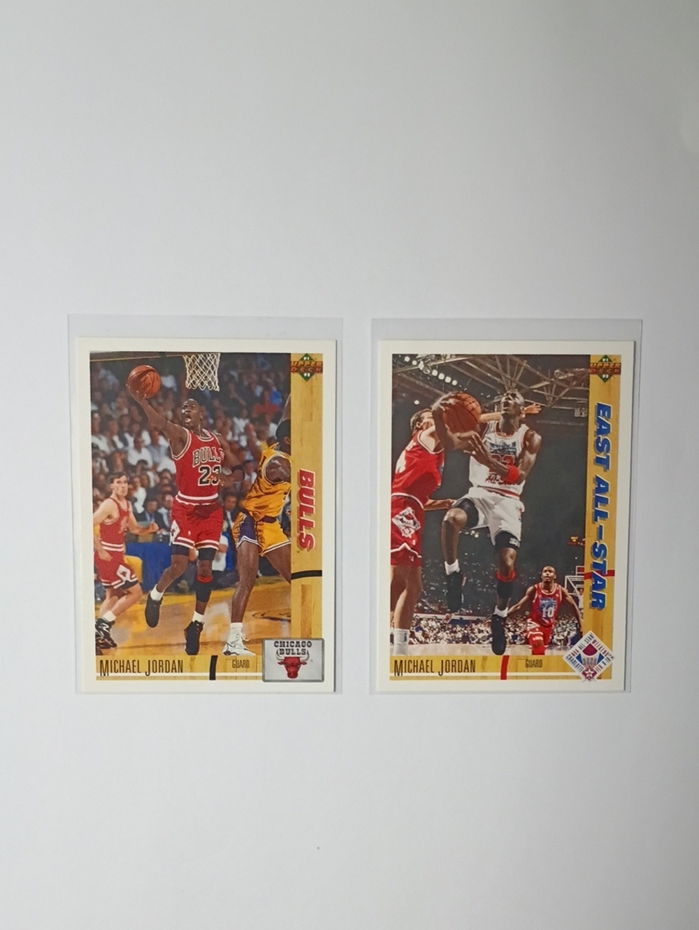 Michael Jordan Chicago Bulls Trading Card Set - Red and White